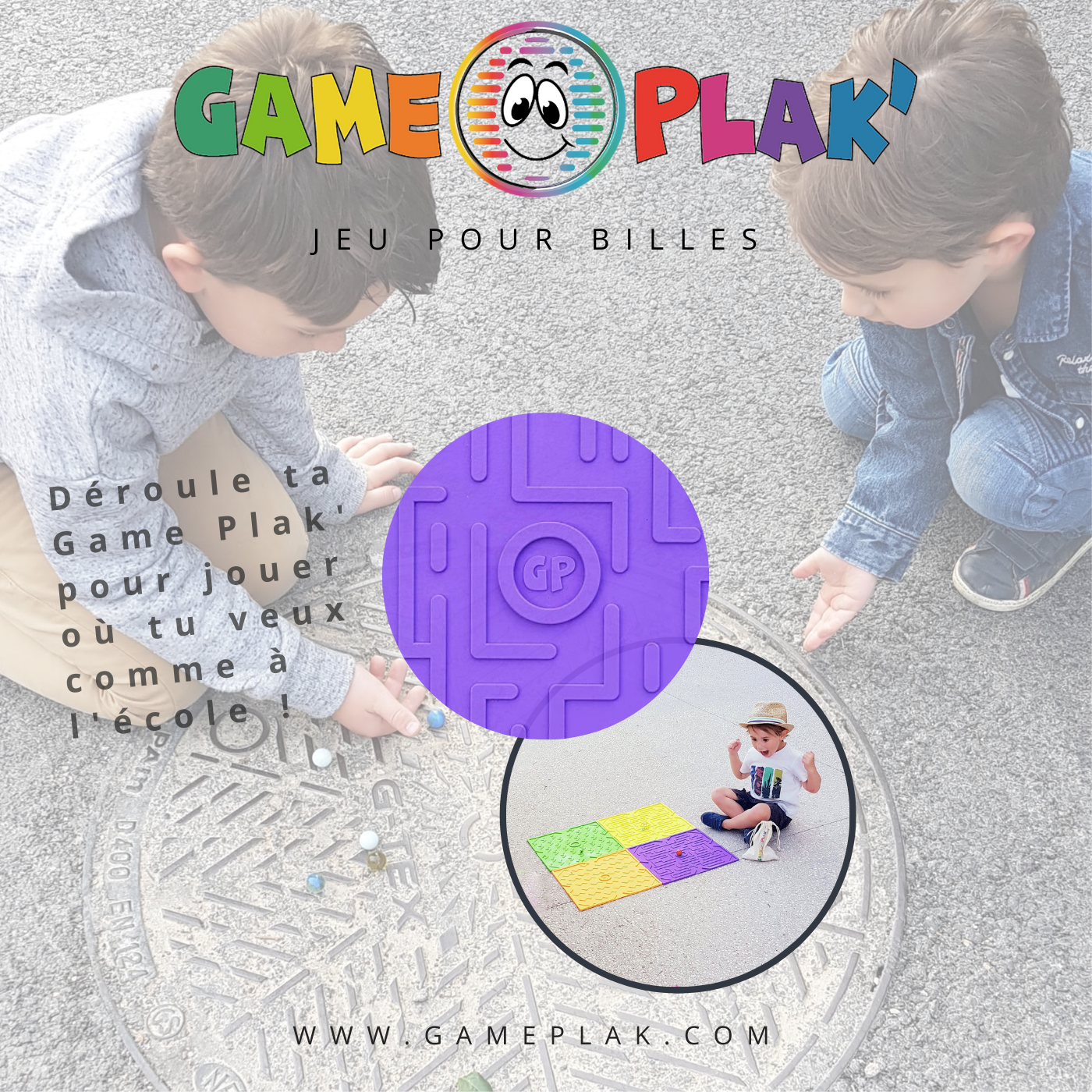 Game Plak' Laby Violett 