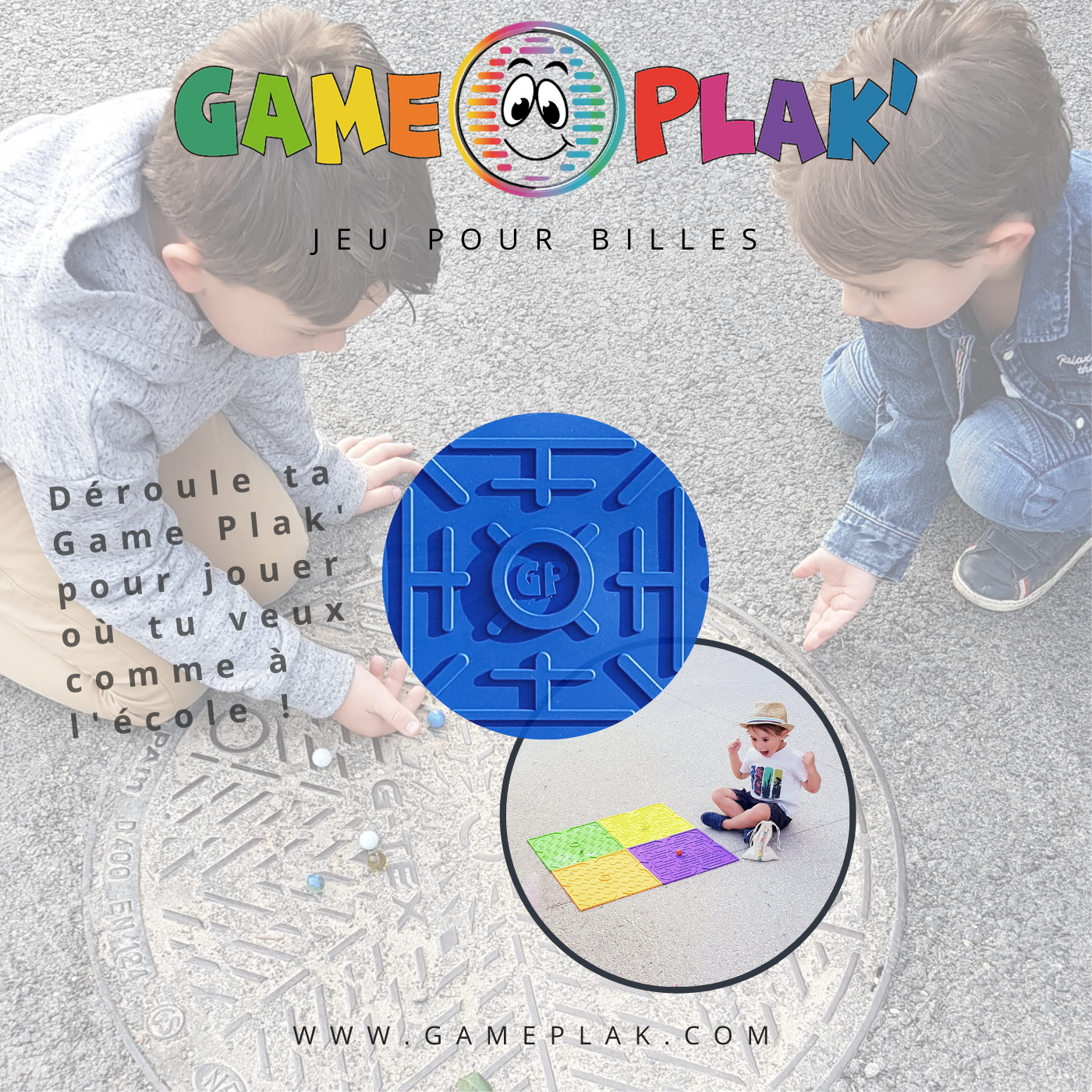 Game Plak'  Cosmos Blau